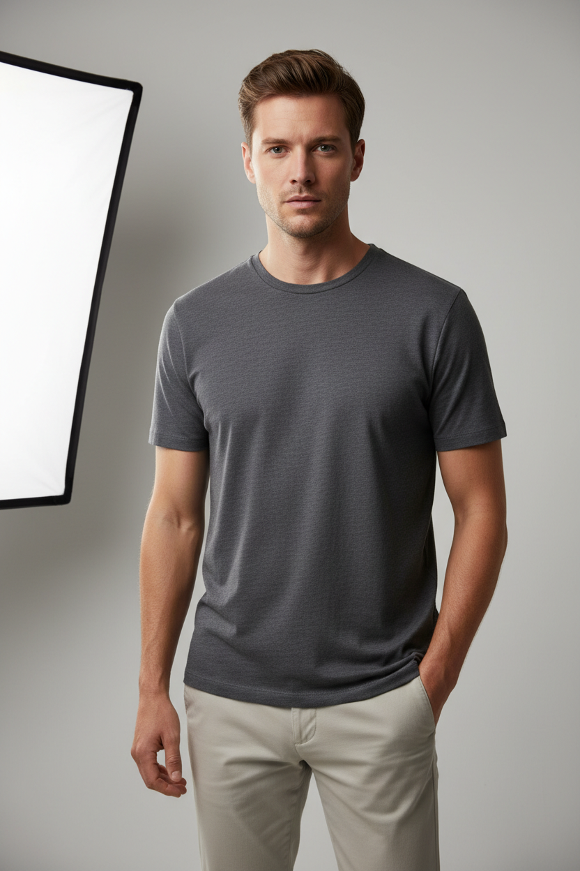 The Tee - Relaxed Bamboo Crew Neck